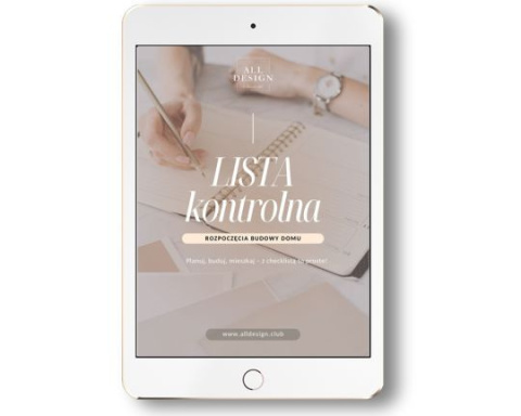 LISTA KONTROLNA rozpoczecia budowy domu LISTA KONTROLNA rozpoczecia budowy domu